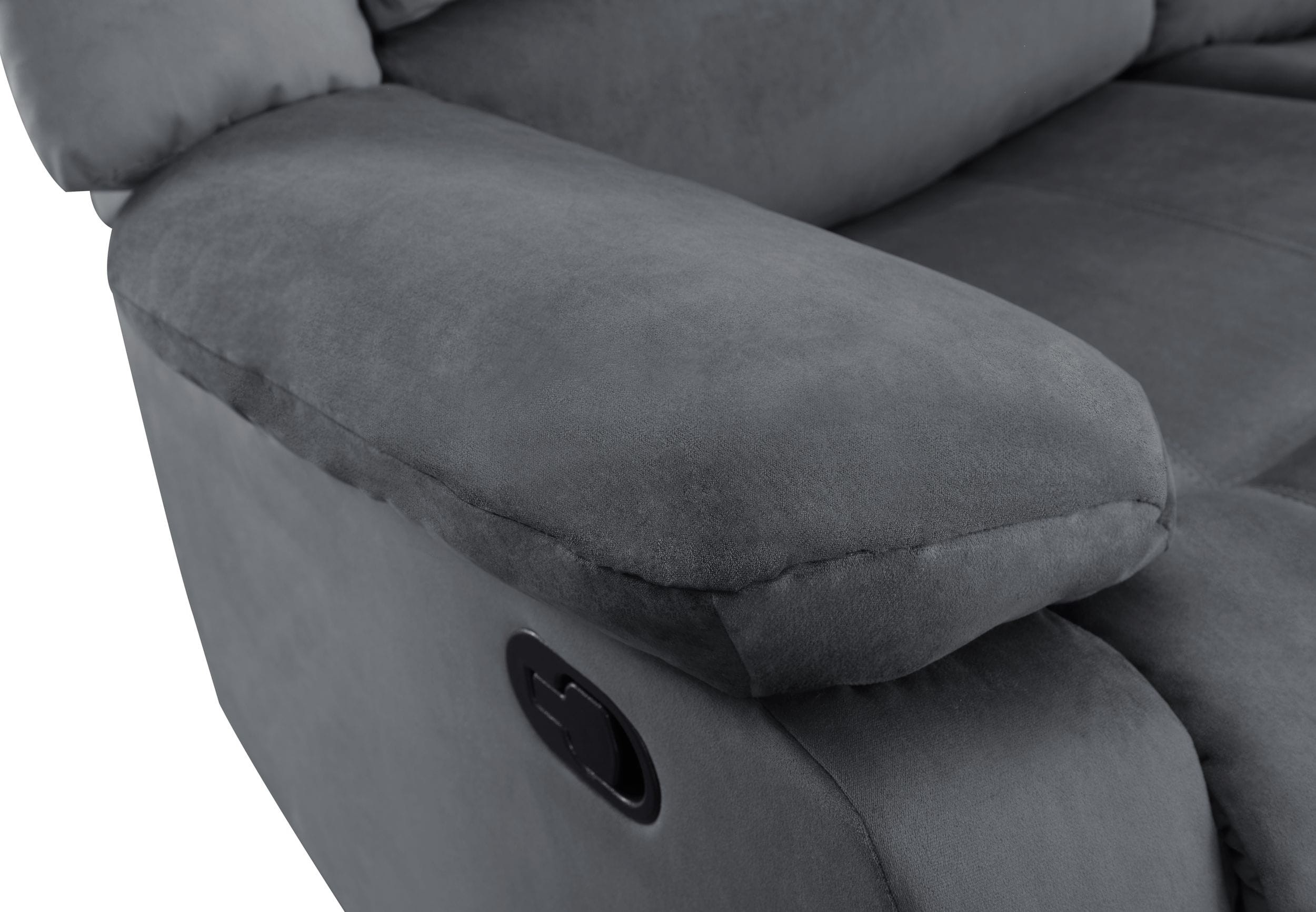GUF 9824 Sofa Set - Gray, Microfiber