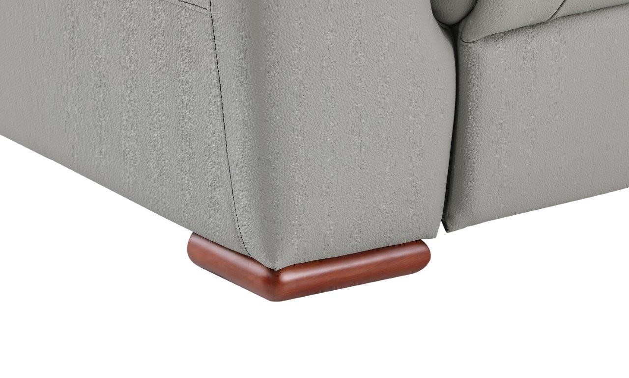 GUF 9408 Loveseat - Gray, Leather Gel/Match