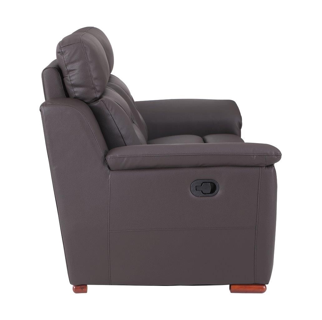 GUF 9408 Loveseat - Brown, Leather Gel/Match