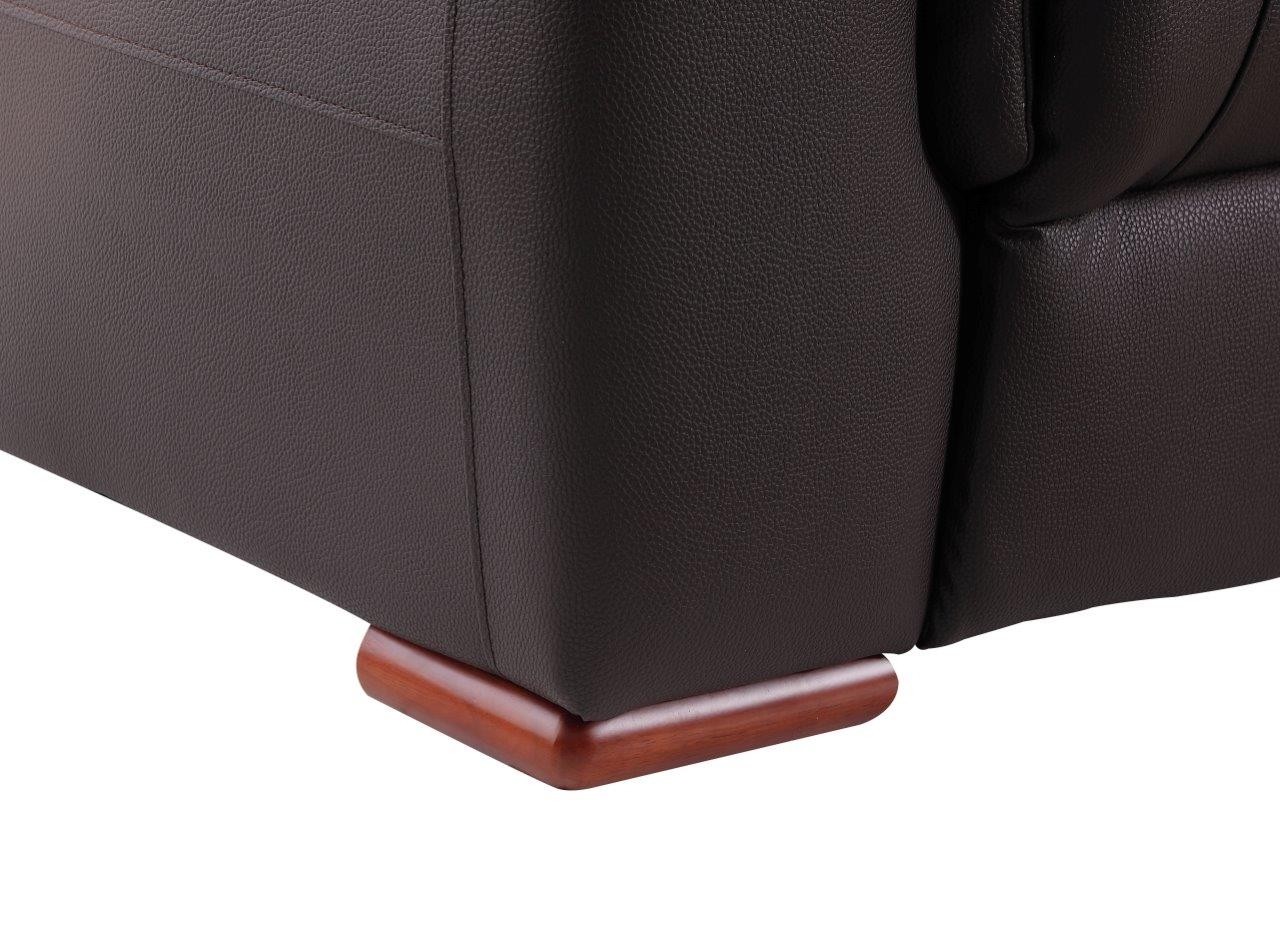 GUF 9408 Loveseat - Brown, Leather Gel/Match