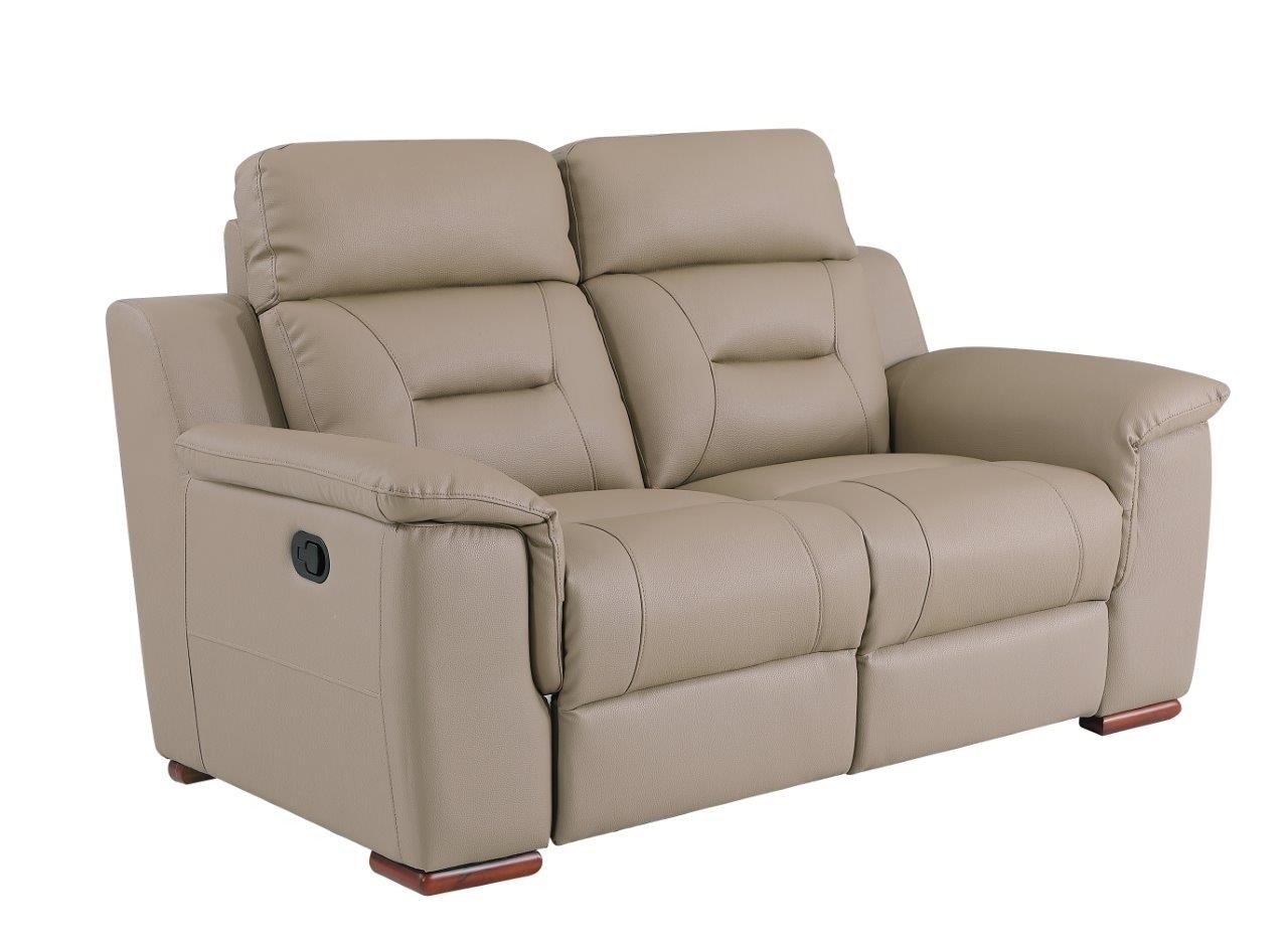 GUF 9408 Loveseat - Beige, Leather Gel/Match