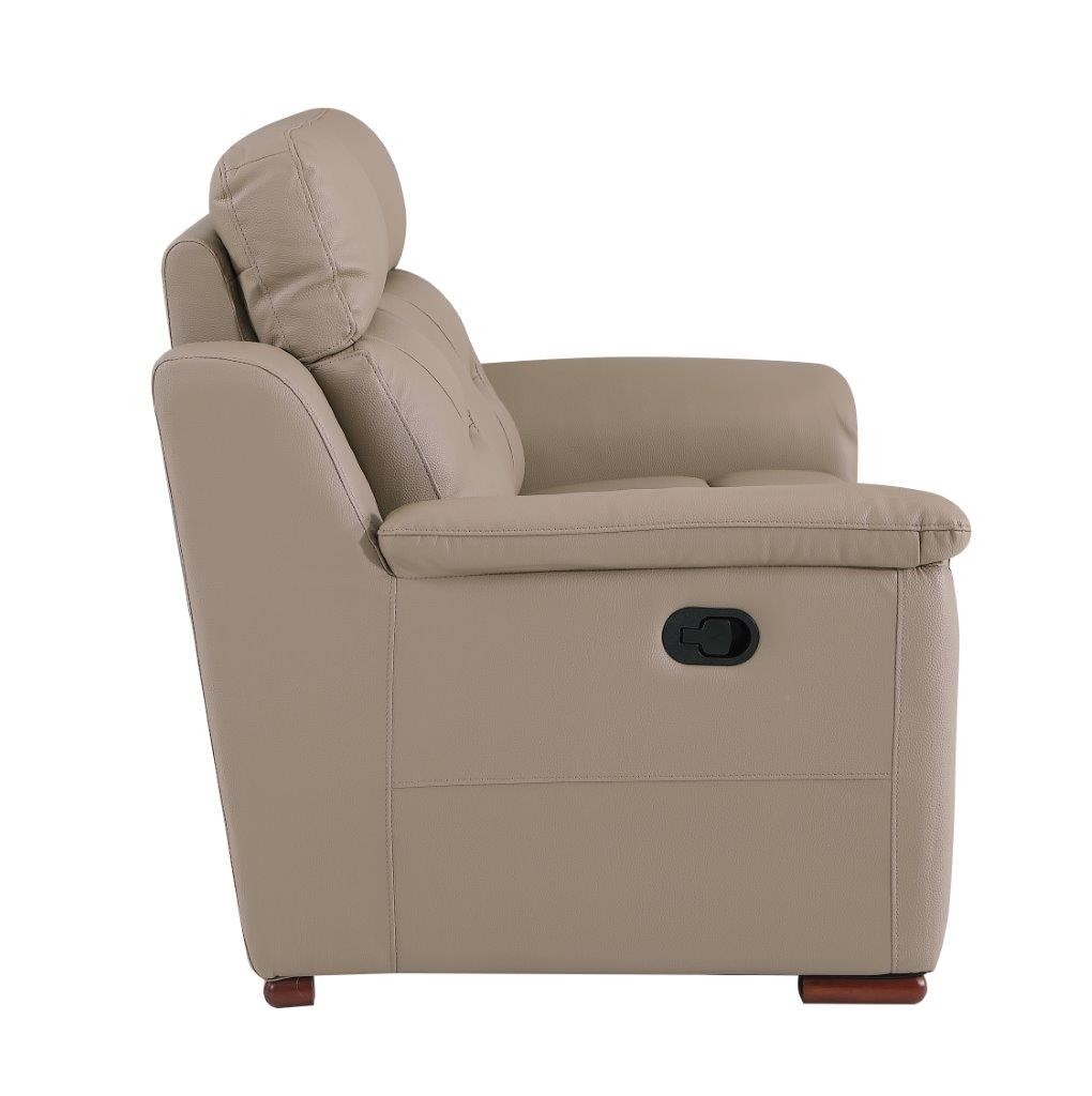 GUF 9408 Loveseat - Beige, Leather Gel/Match
