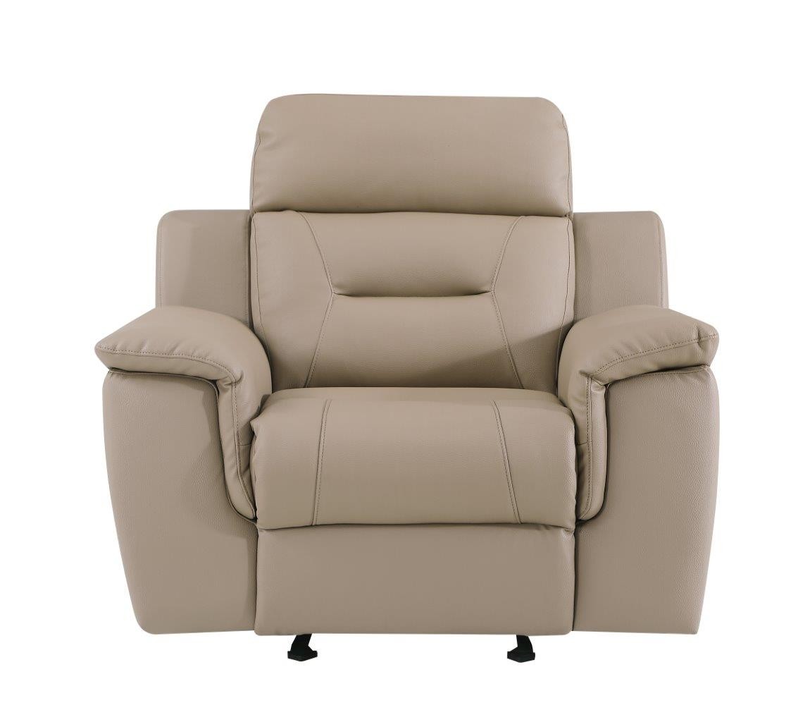 GUF 9408 Sofa Set - Beige, Leather Gel/Match
