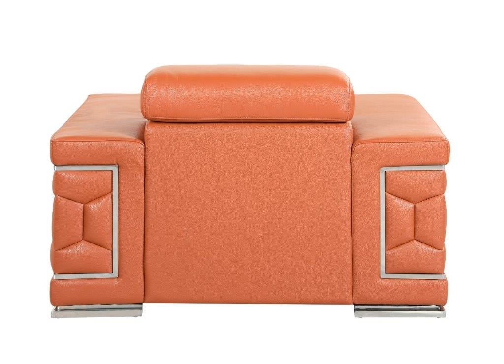 GUF 692 Sofa Set - Camel, Genuine Italian Leather