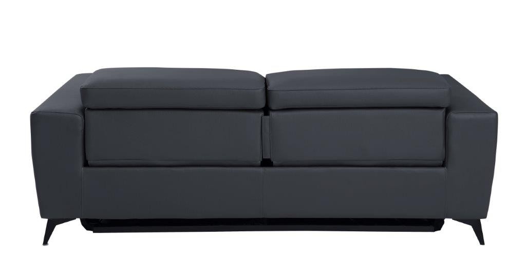 GUF 989 Power Reclining Sofa Set - Dark Gray, Leather
