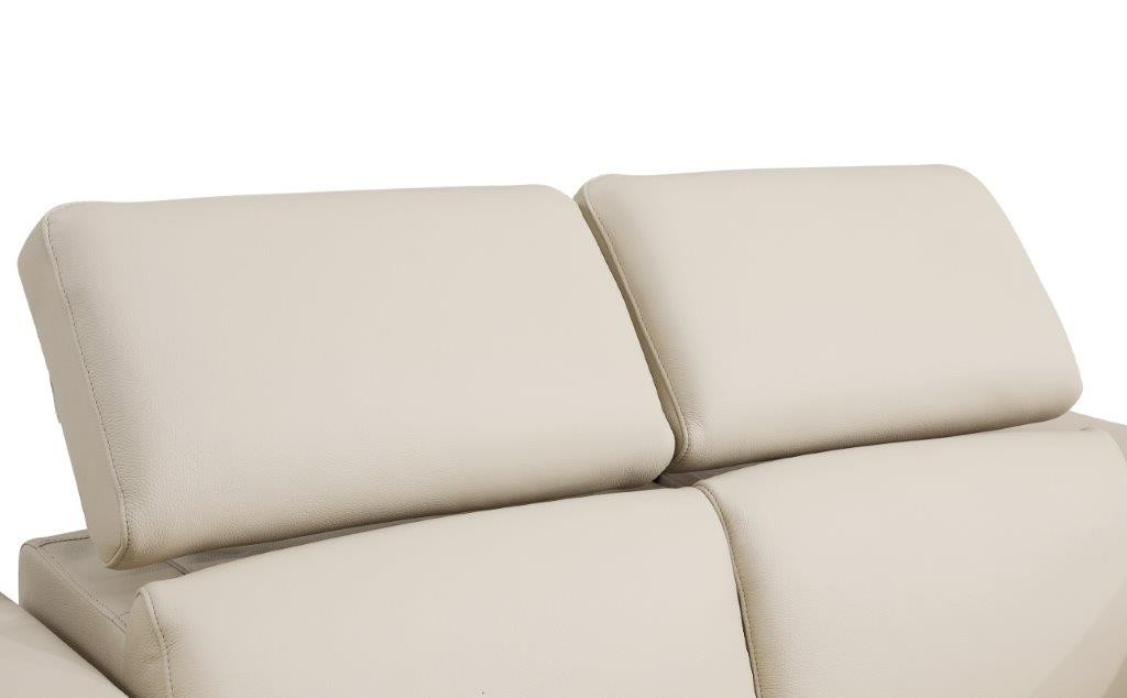 GUF 990 Power Reclining Sofa Set - Beige, Genuine Italian Leather