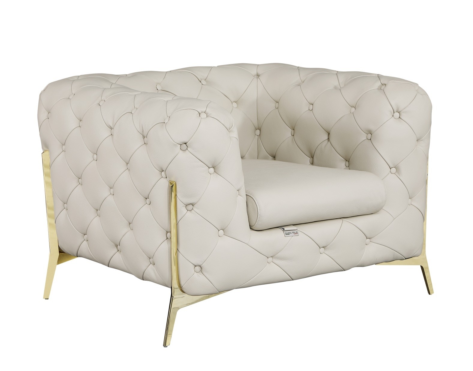 GUF 970 Sofa Set - Beige, Genuine Italian Leather
