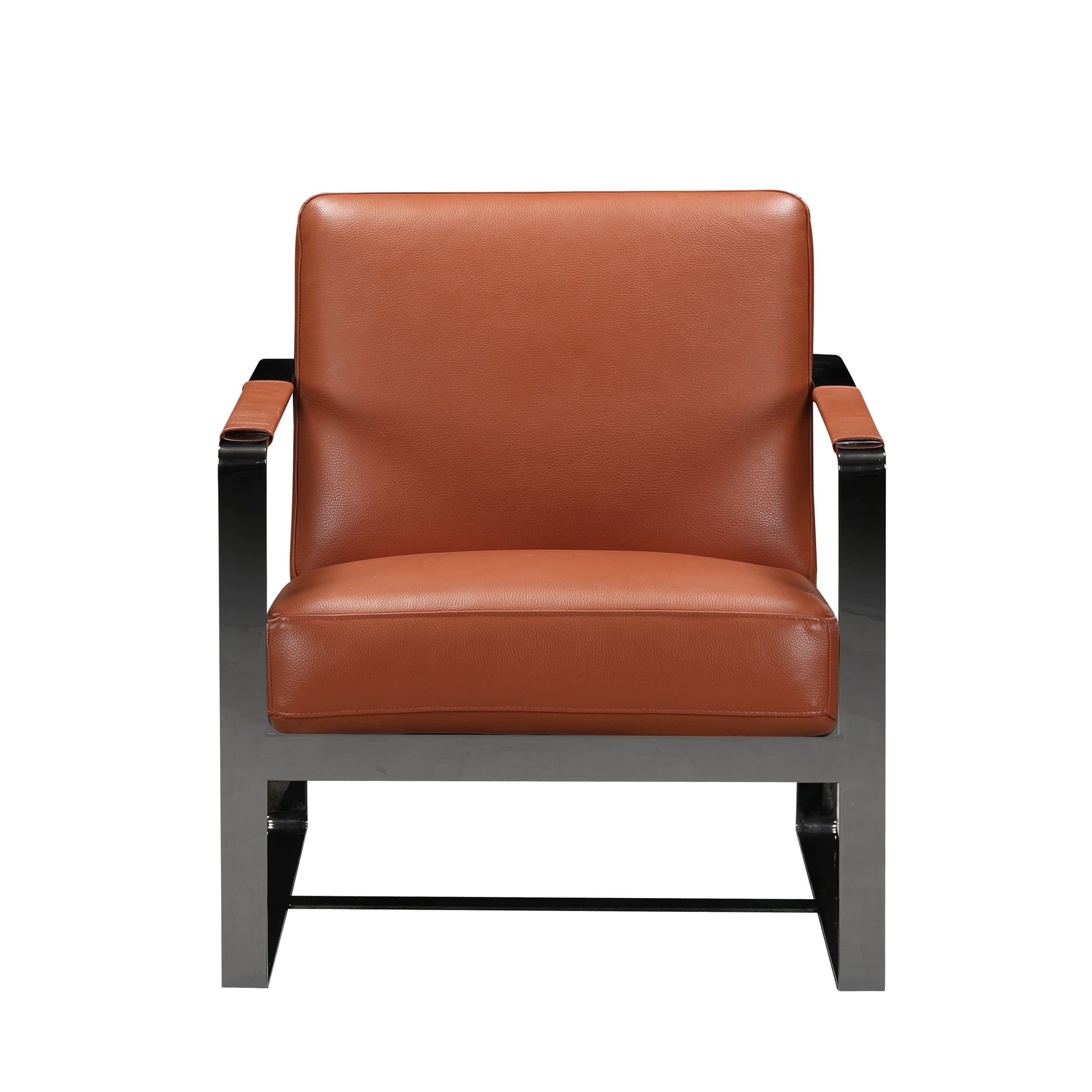 GUF C67 Accent Chair - Camel, Genuine Leather