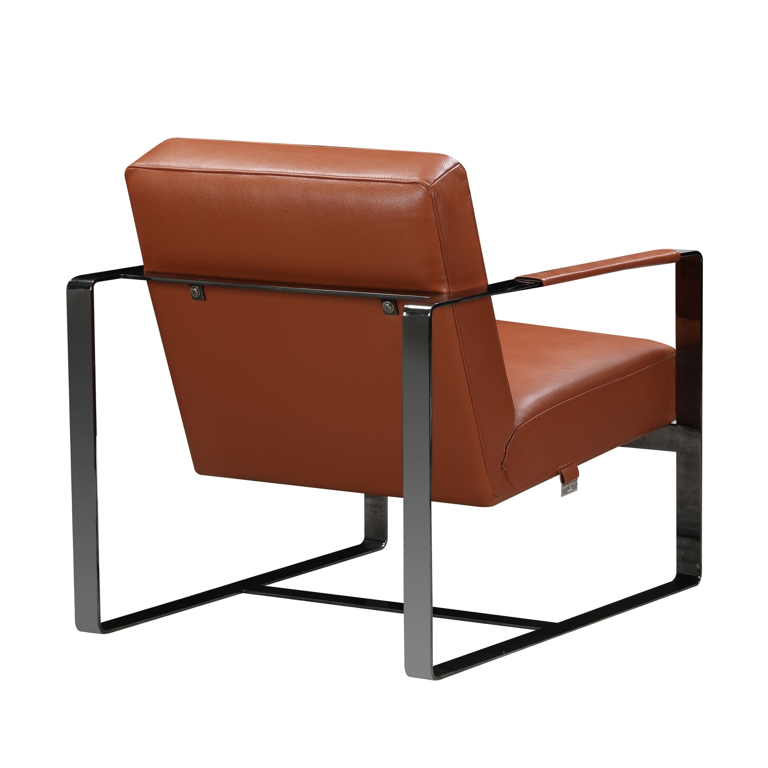 GUF C67 Accent Chair - Camel, Genuine Leather