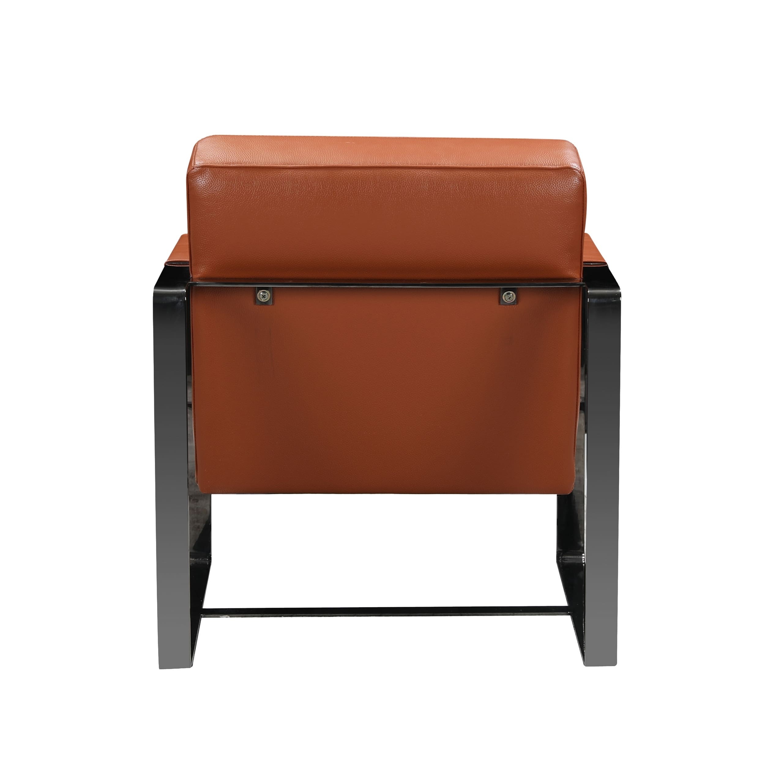 GUF C67 Accent Chair - Camel, Genuine Leather