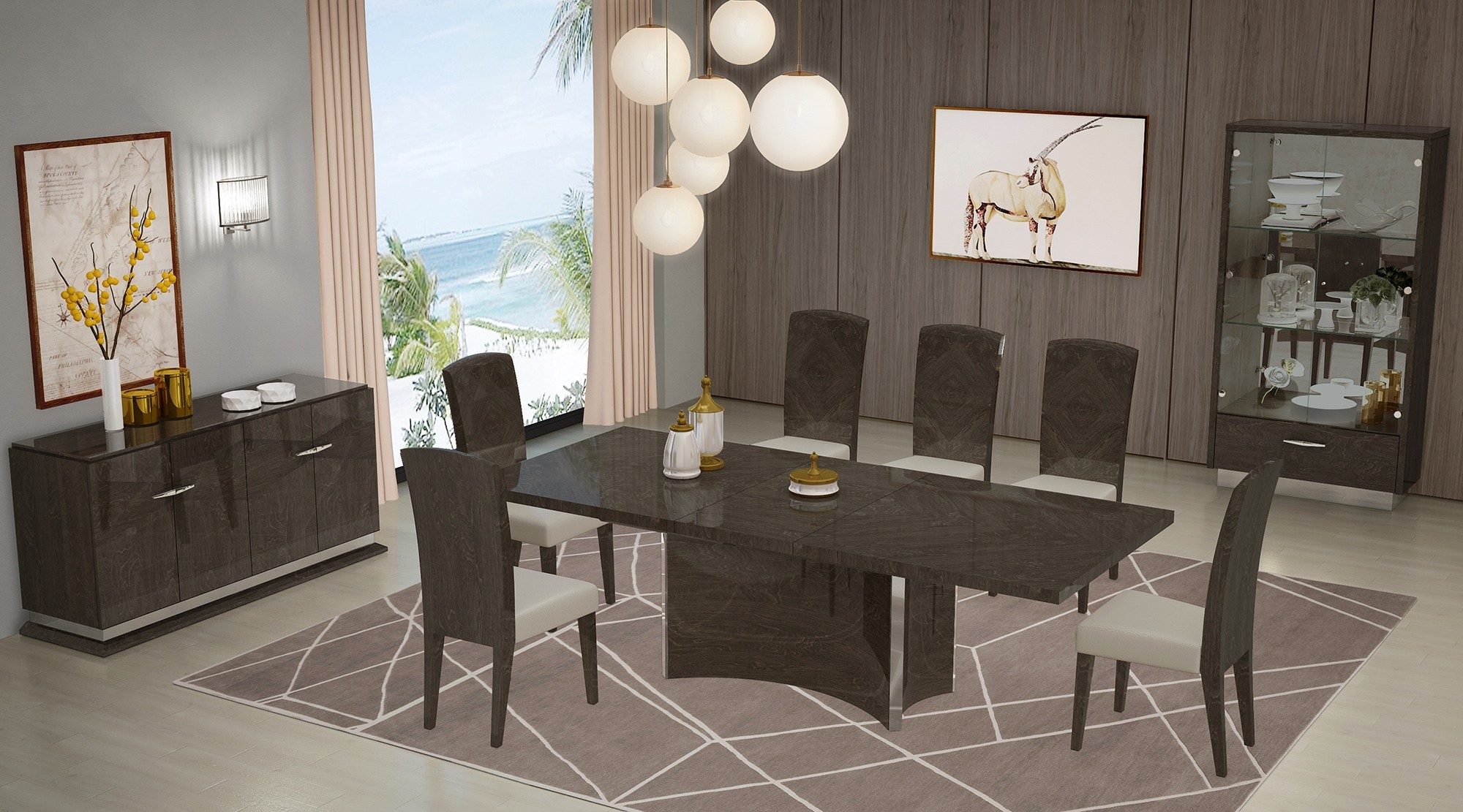 GUF - D845 Vetrine in Gray