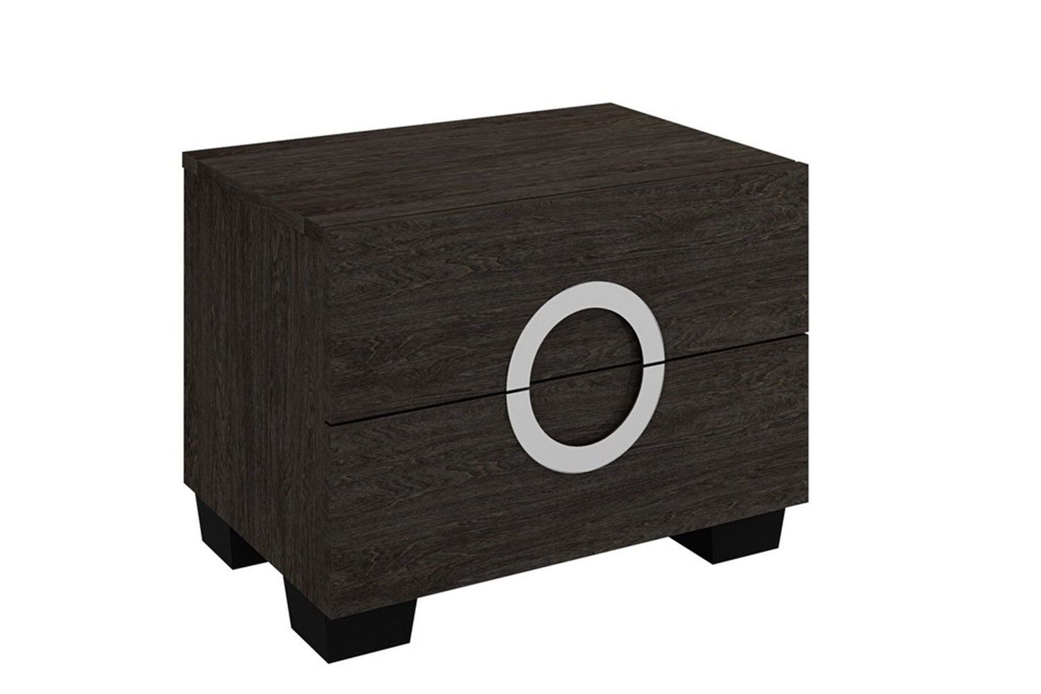 GUF Monte Carlo Queen Size Bedroom Set - Gray, 4 Pieces