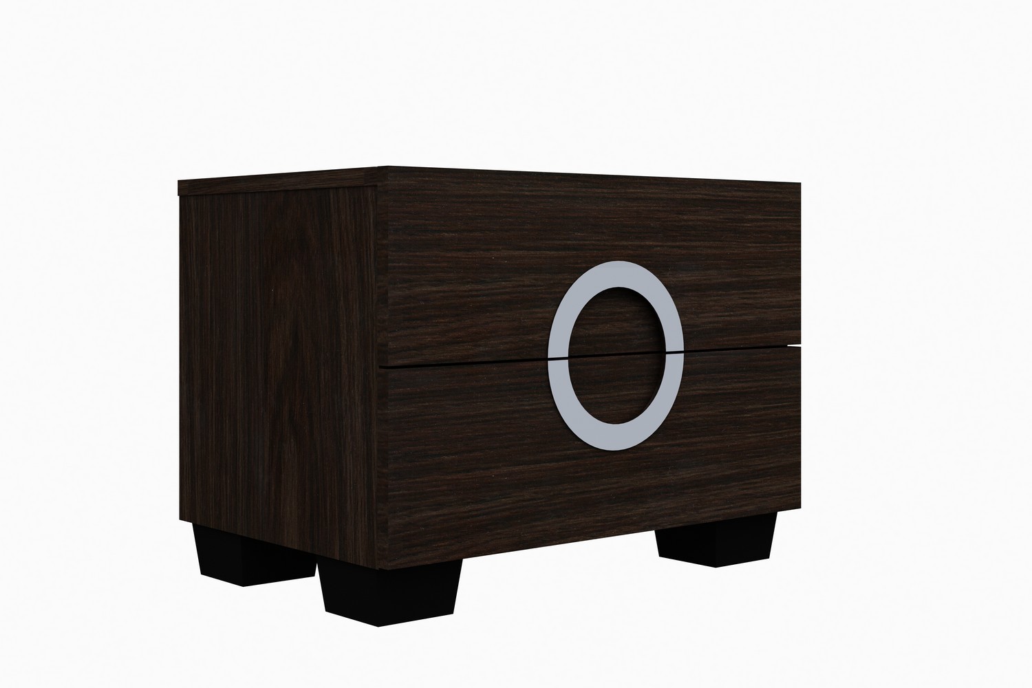 GUF Monte Carlo Queen Size Bedroom Set - Wenge, 4 Pieces