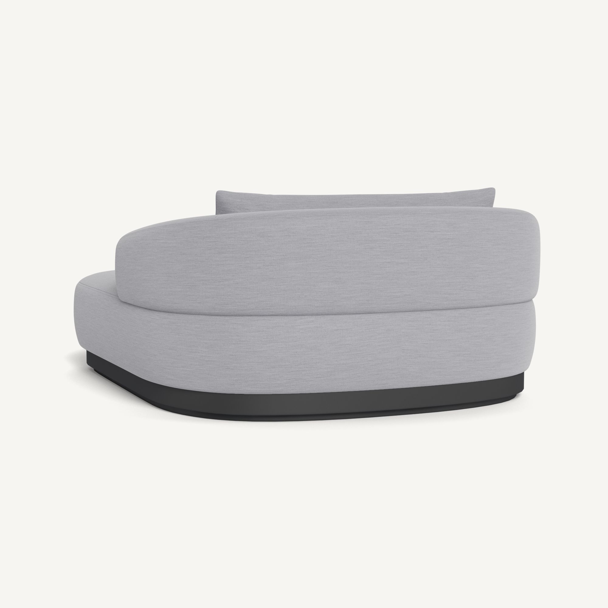 Harbour Amalfi Daybed - Aluminum Asteroid / Panama Cloud