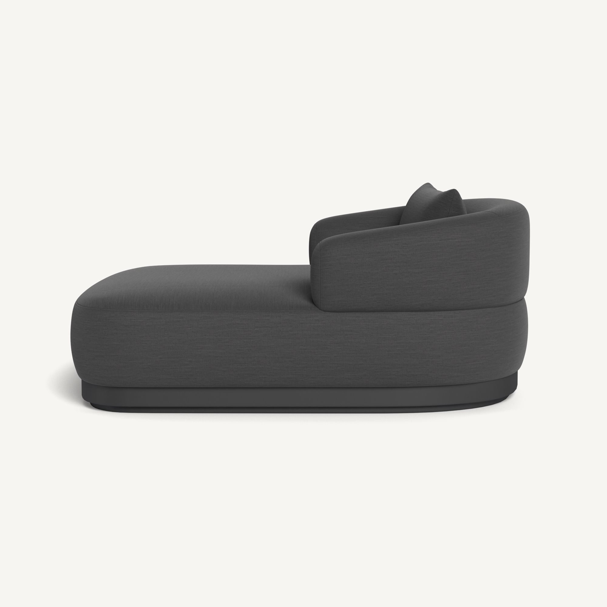 Harbour Amalfi Daybed - Aluminum Asteroid / Panama Grafito