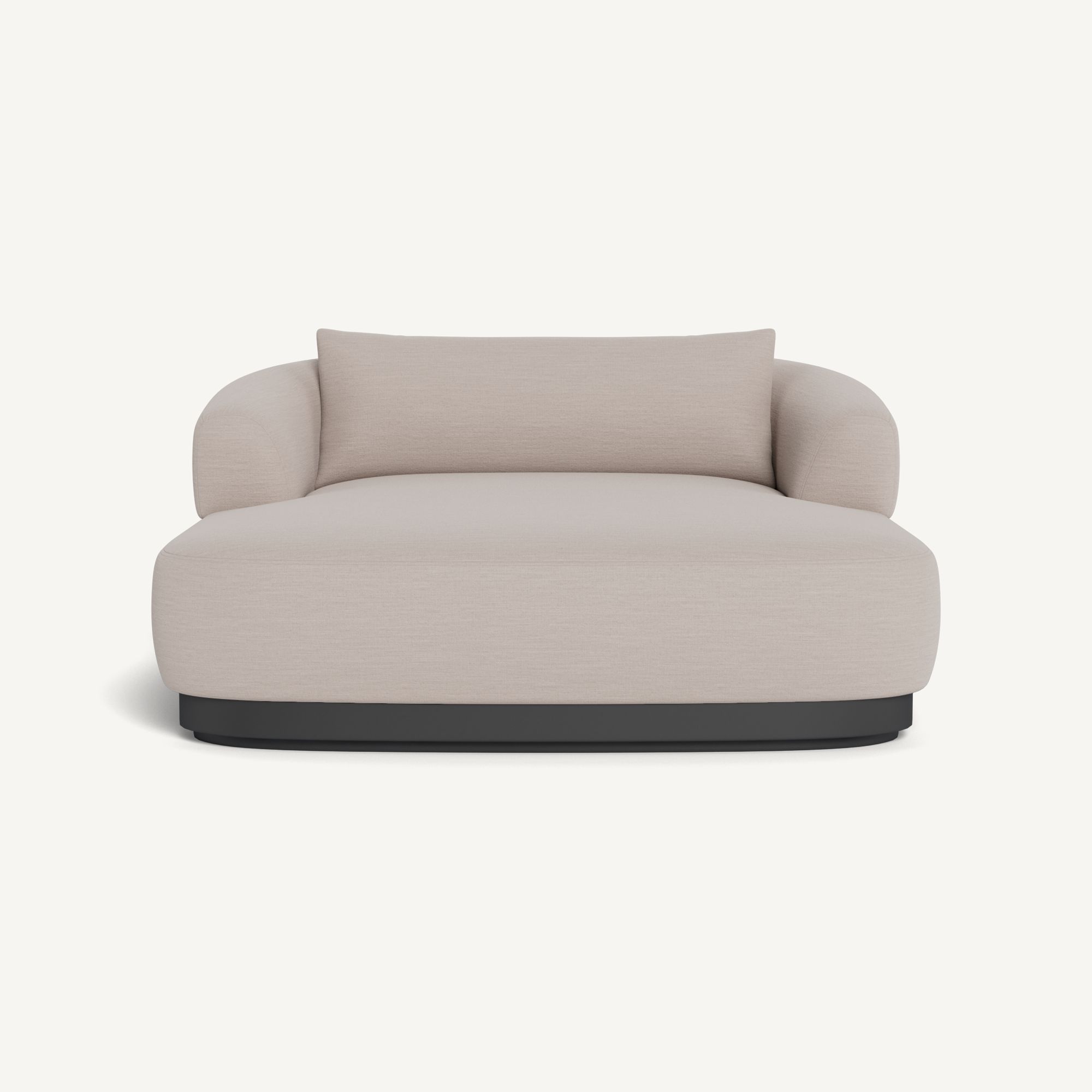 Harbour Amalfi Daybed - Aluminum Asteroid / Panama Marble