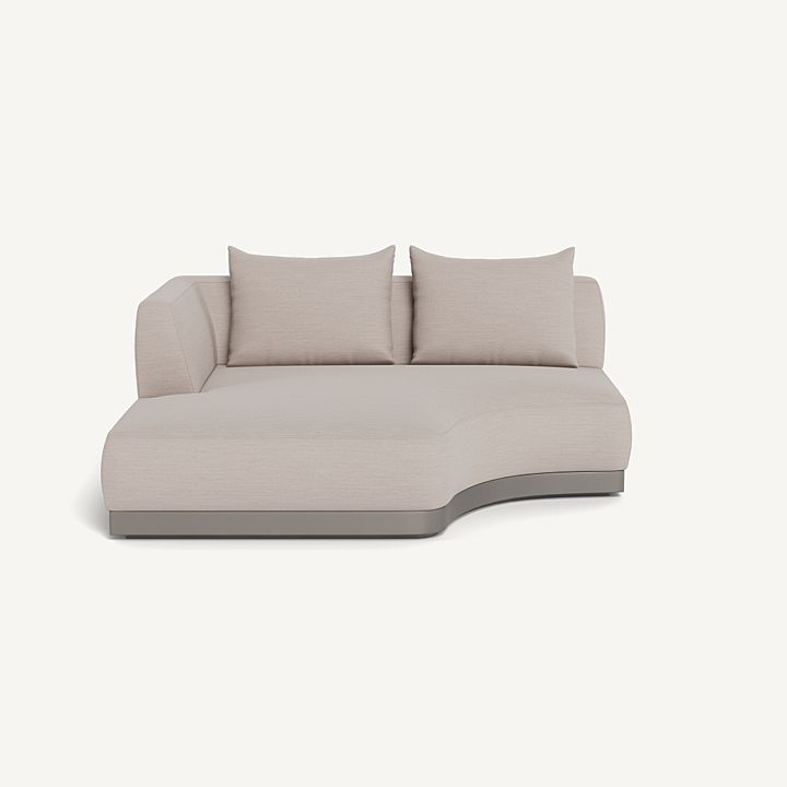 Harbour Amalfi Curved Chaise Left