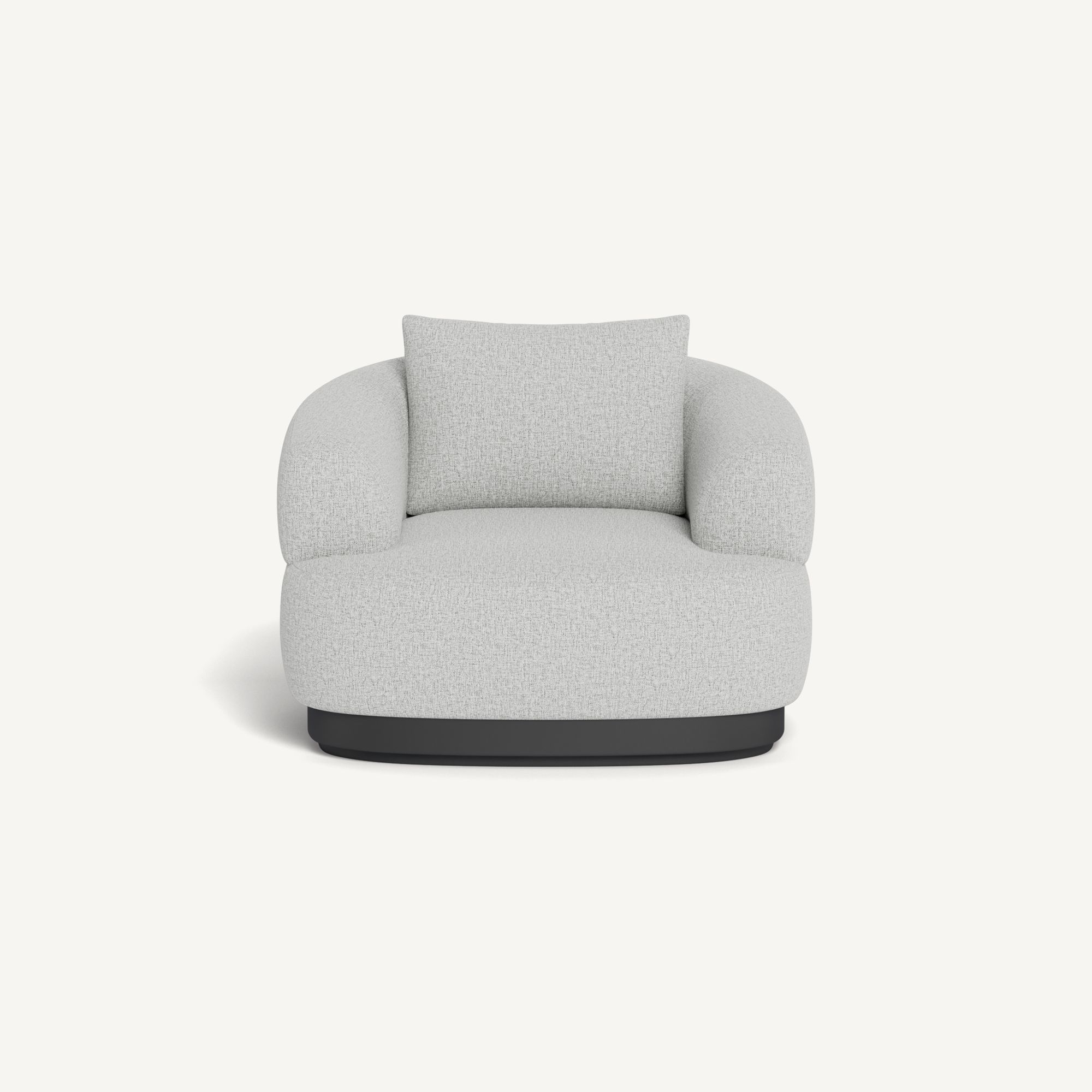 Harbour Amalfi Lounge Chair - Aluminum Asteroid / Copacabana Sand