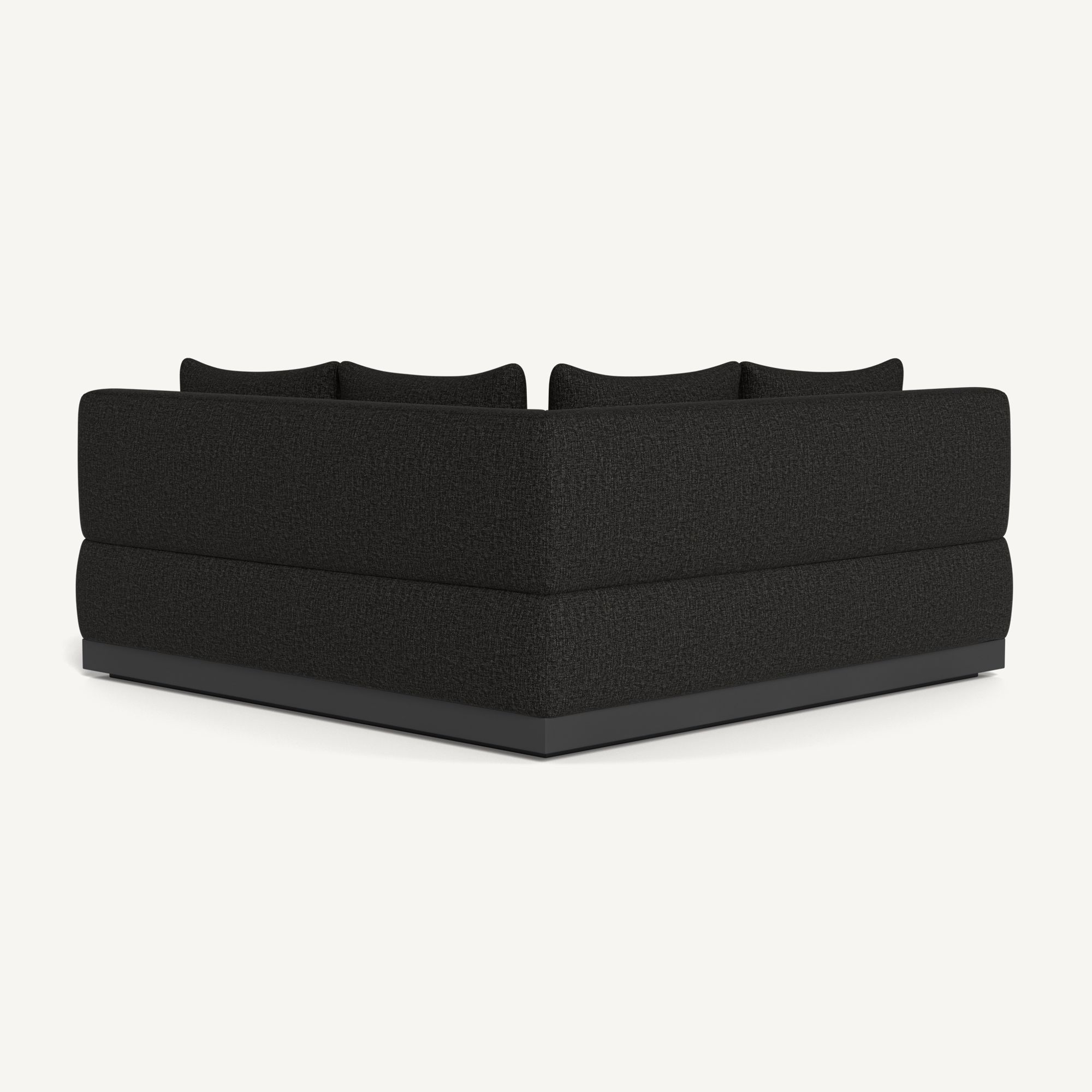 Harbour Amalfi Curved Corner - Aluminum Asteroid / Copacabana Midnight