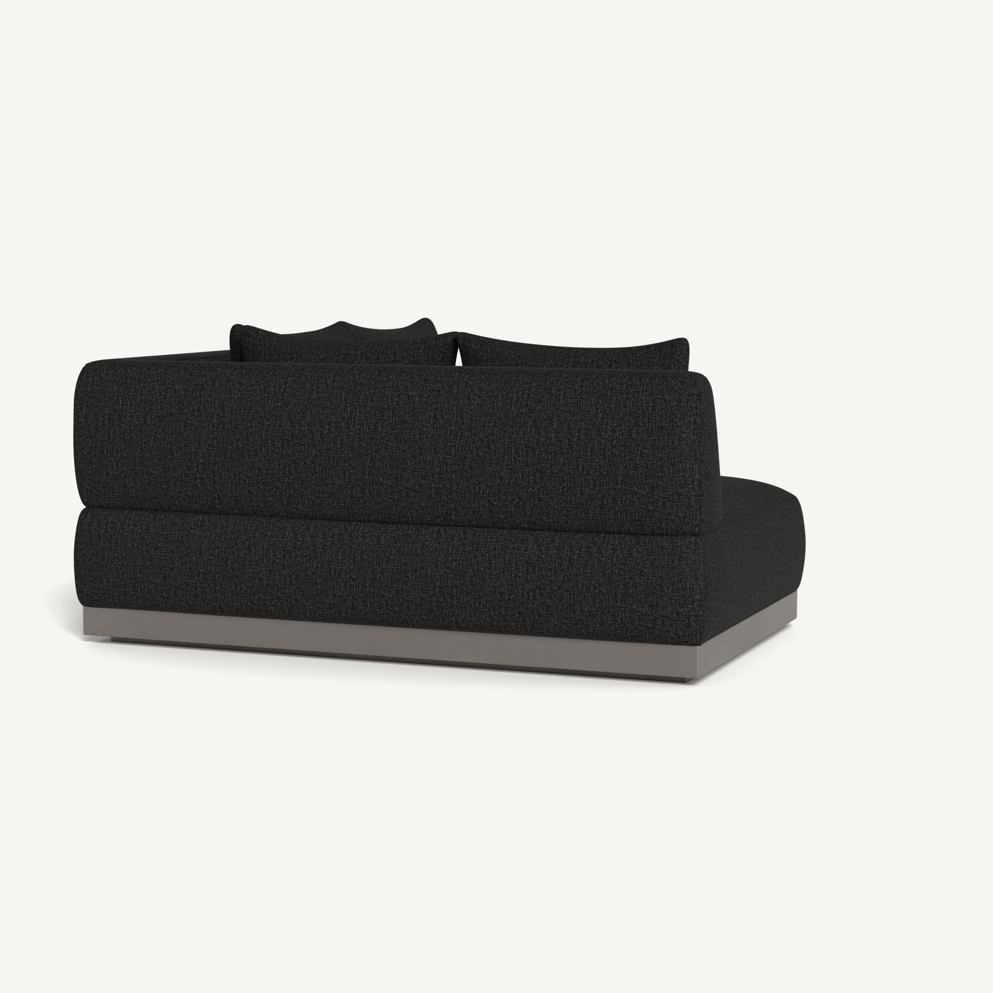 Harbour Amalfi Curved Corner - Aluminum Taupe / Copacabana Midnight