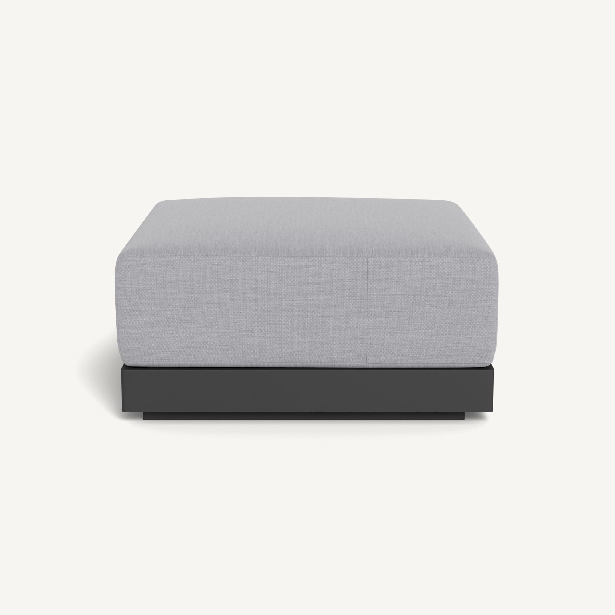 Harbour Antigua Ottoman - Aluminum Asteroid / Panama Cloud