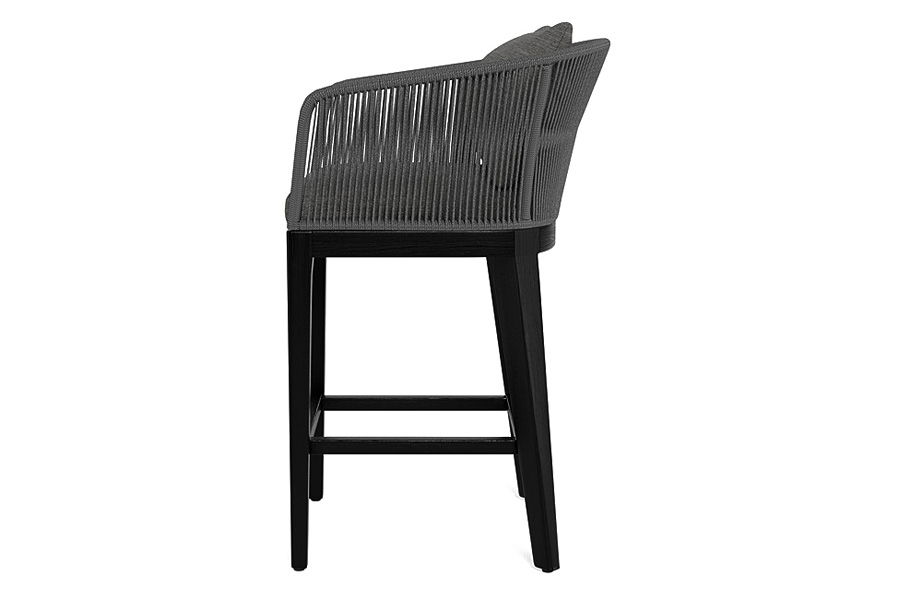 Harbour Avalon Bar Stool - Teak Natural, Copacabana Sand