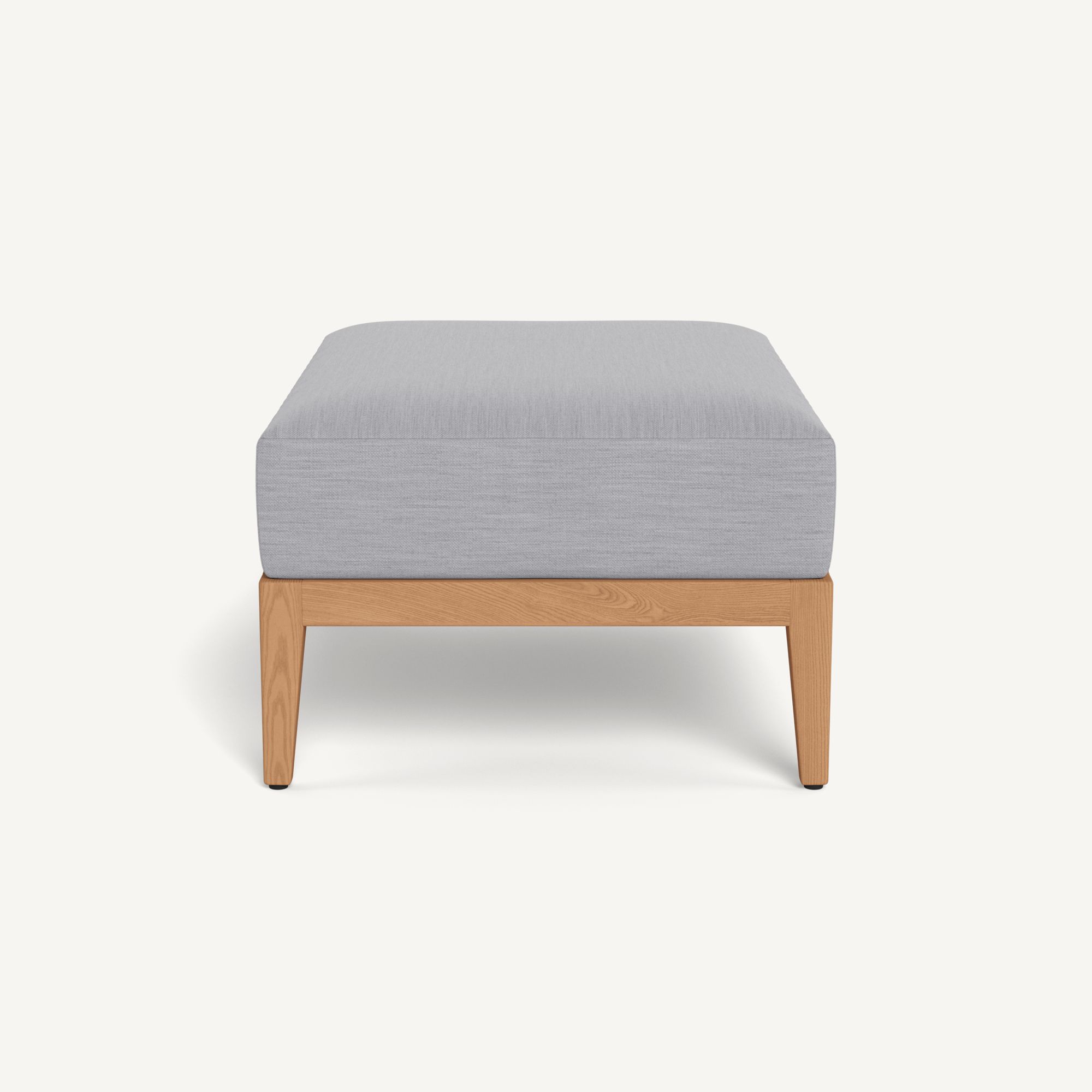 Harbour Avalon Ottoman - Teak Natural / Panama Cloud