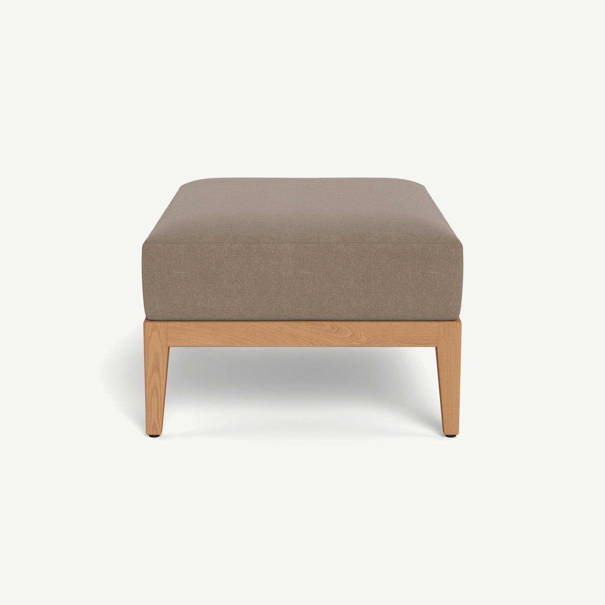 Harbour Avalon Ottoman - Teak Natural / Panama Coco