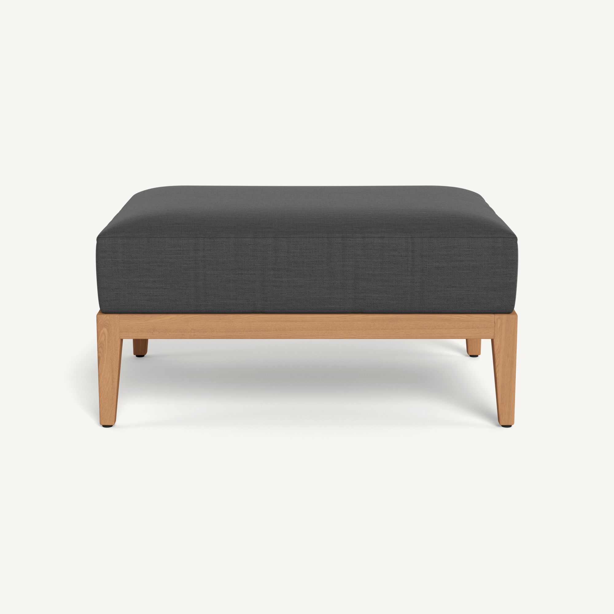 Harbour Avalon Ottoman - Teak Natural / Panama Grafito