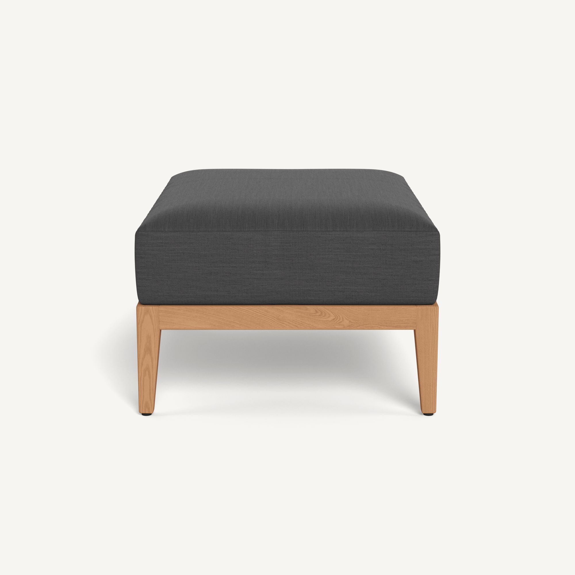Harbour Avalon Ottoman - Teak Natural / Panama Grafito