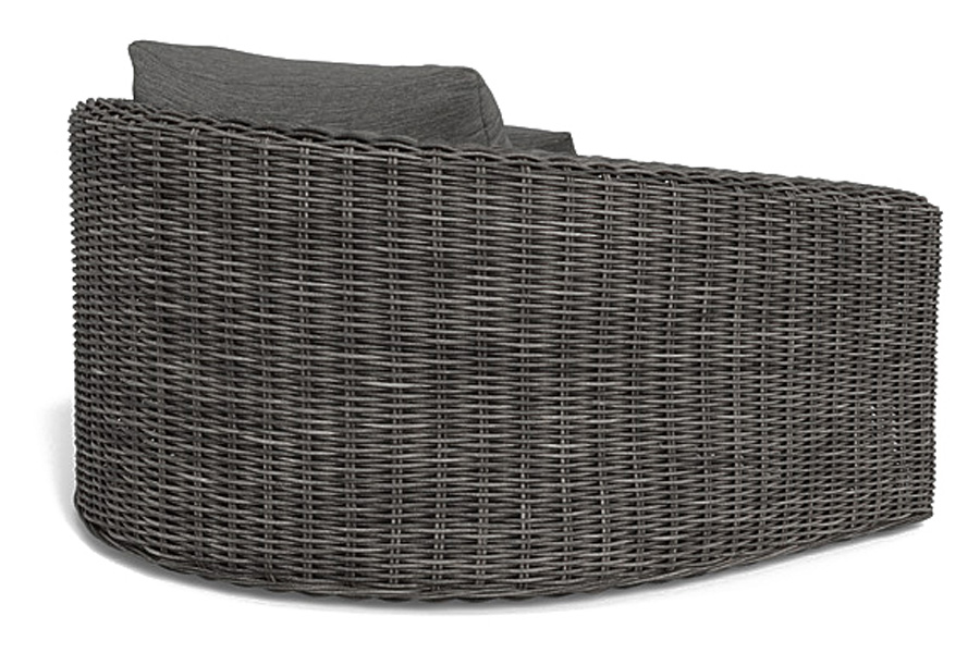 Harbour Barcelona Lounge Chair - Wicker Taupe, Copacabana Sand