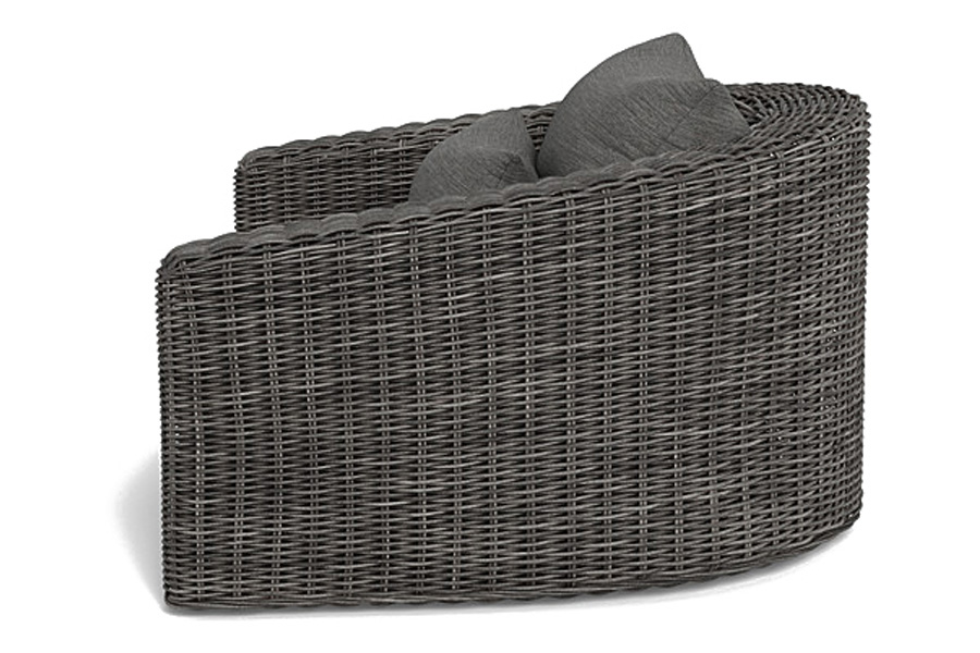 Harbour Barcelona Lounge Chair - Wicker Taupe, Copacabana Sand