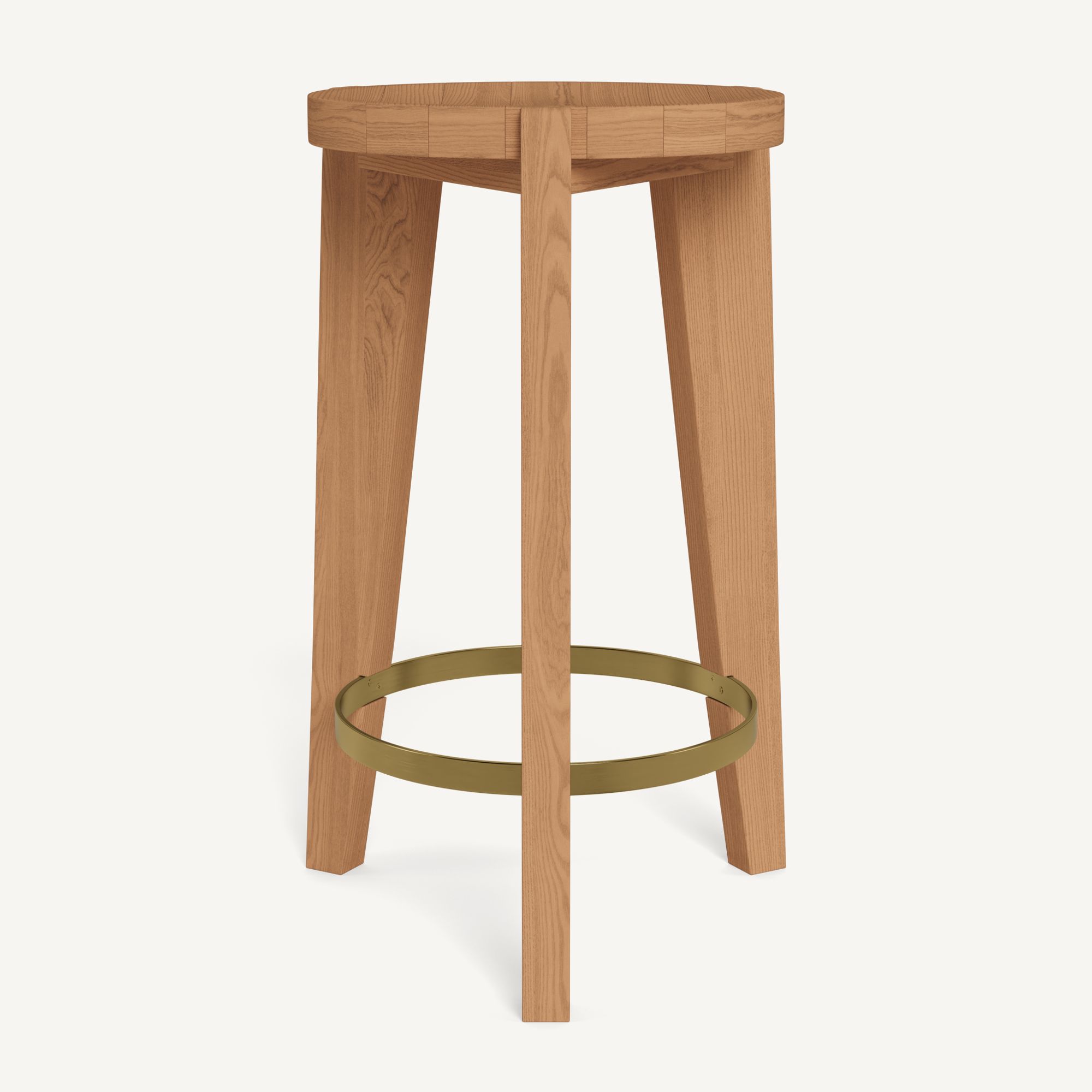 Harbour Bari Bar Stool in Teak Natural