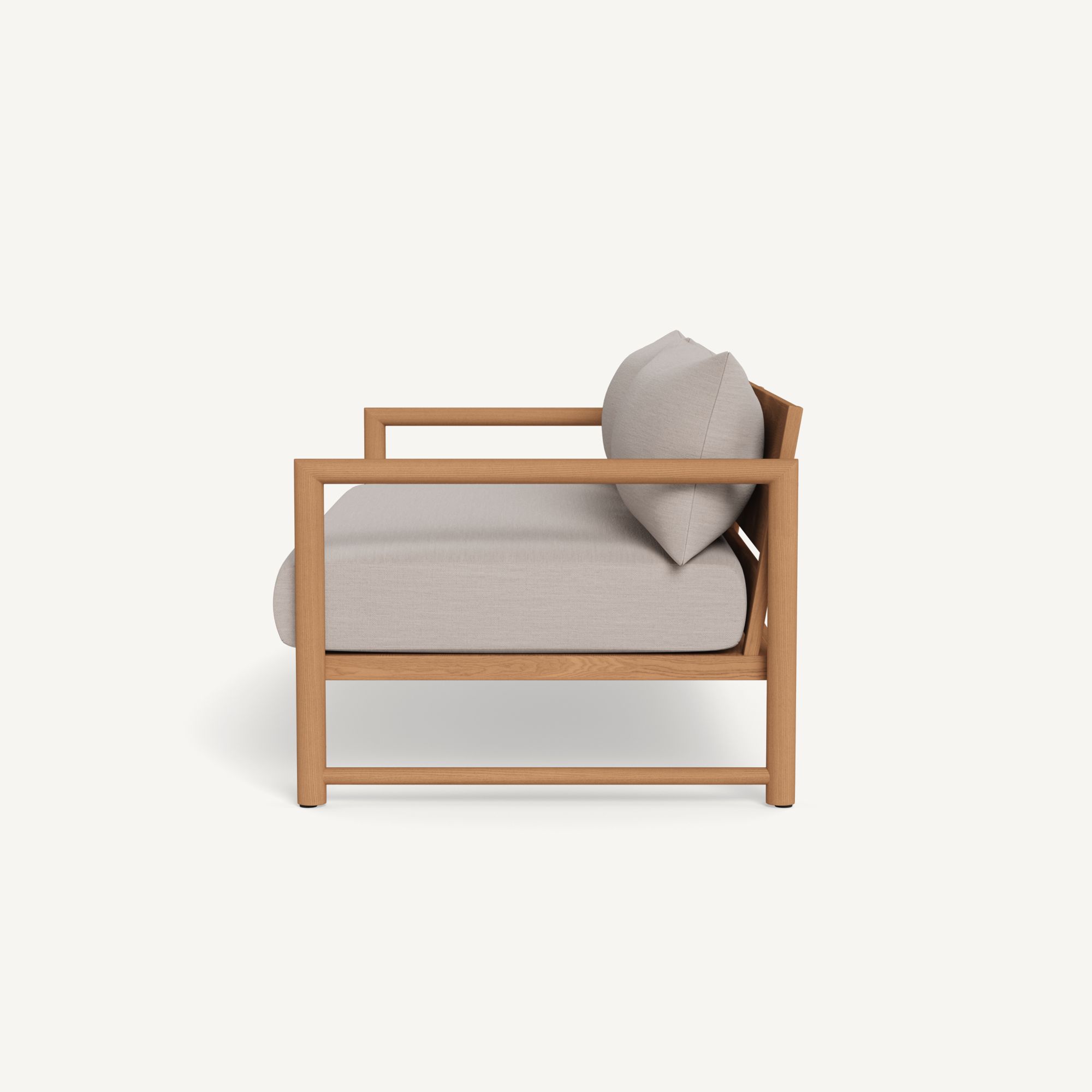 Harbour Breeze Xl Teak 2 Seat Sofa - Teak Natural / Panama Marble