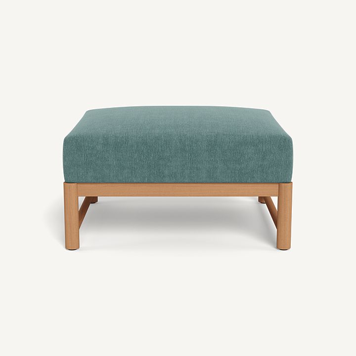 Harbour Breeze Xl Teak Ottoman