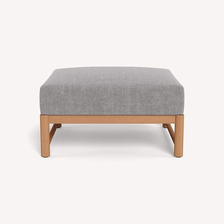 Harbour Breeze Xl Teak Ottoman
