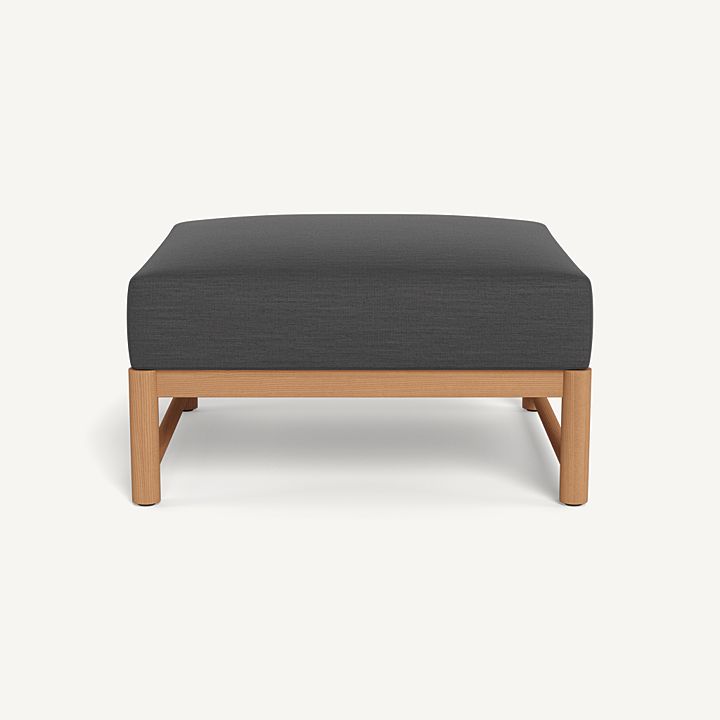 Harbour Breeze Xl Teak Ottoman
