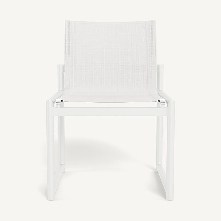 Harbour Breeze Xl Aluminum Armless Dining Chair