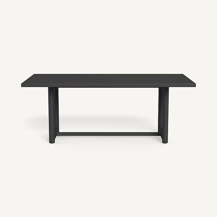 Harbour Breeze Xl Aluminum Dining Table 79"