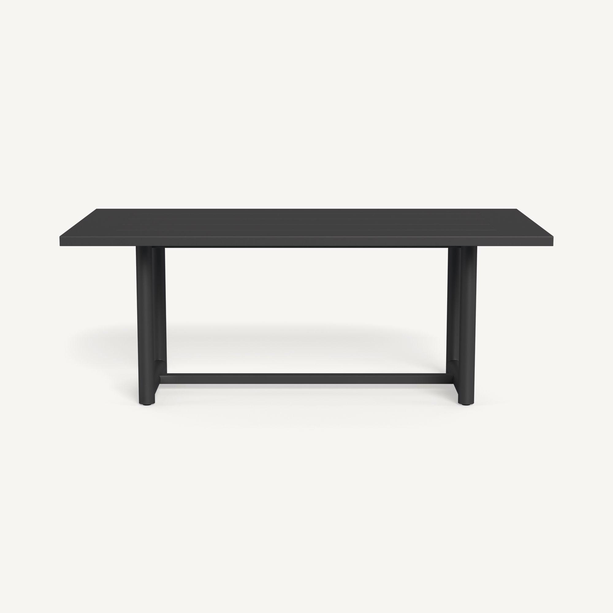 Harbour Breeze Xl Aluminum Dining Table 79" - Aluminum Asteroid