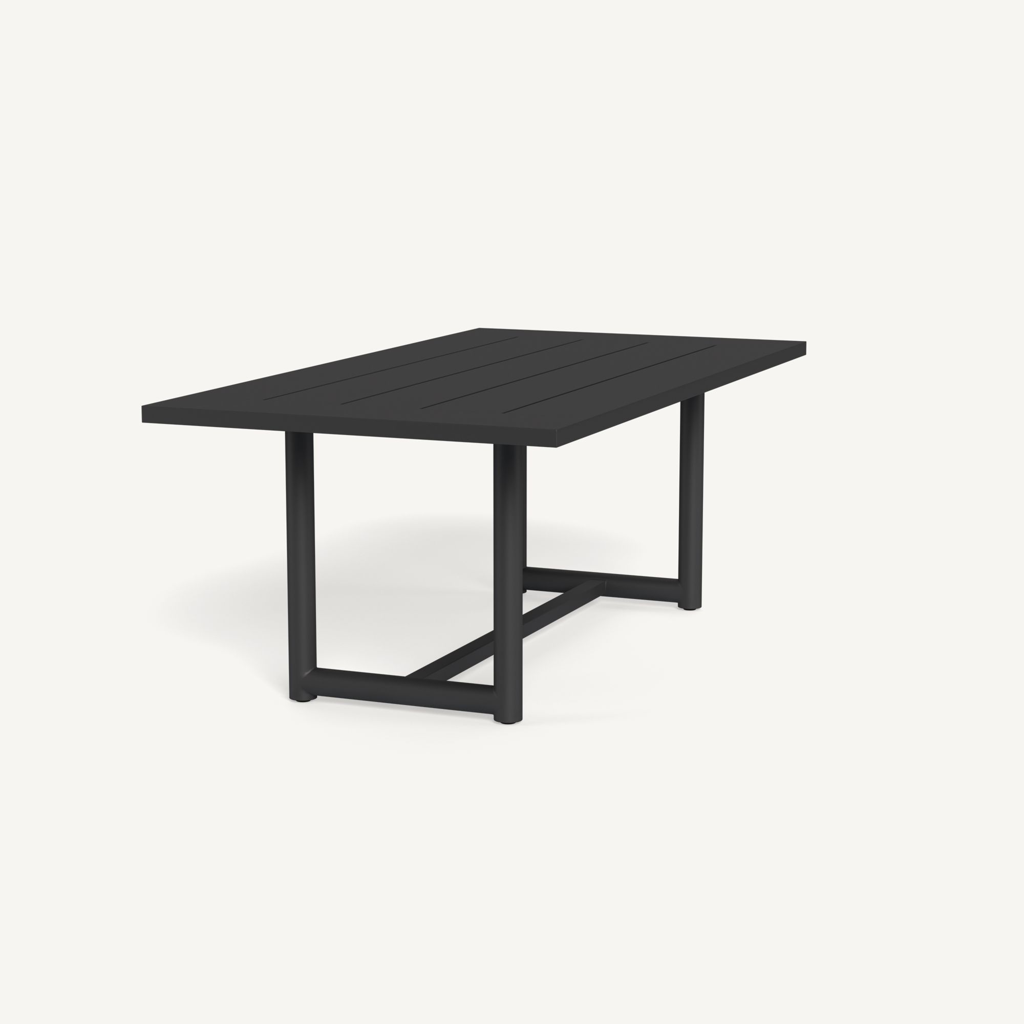 Harbour Breeze Xl Aluminum Dining Table 79" - Aluminum Asteroid