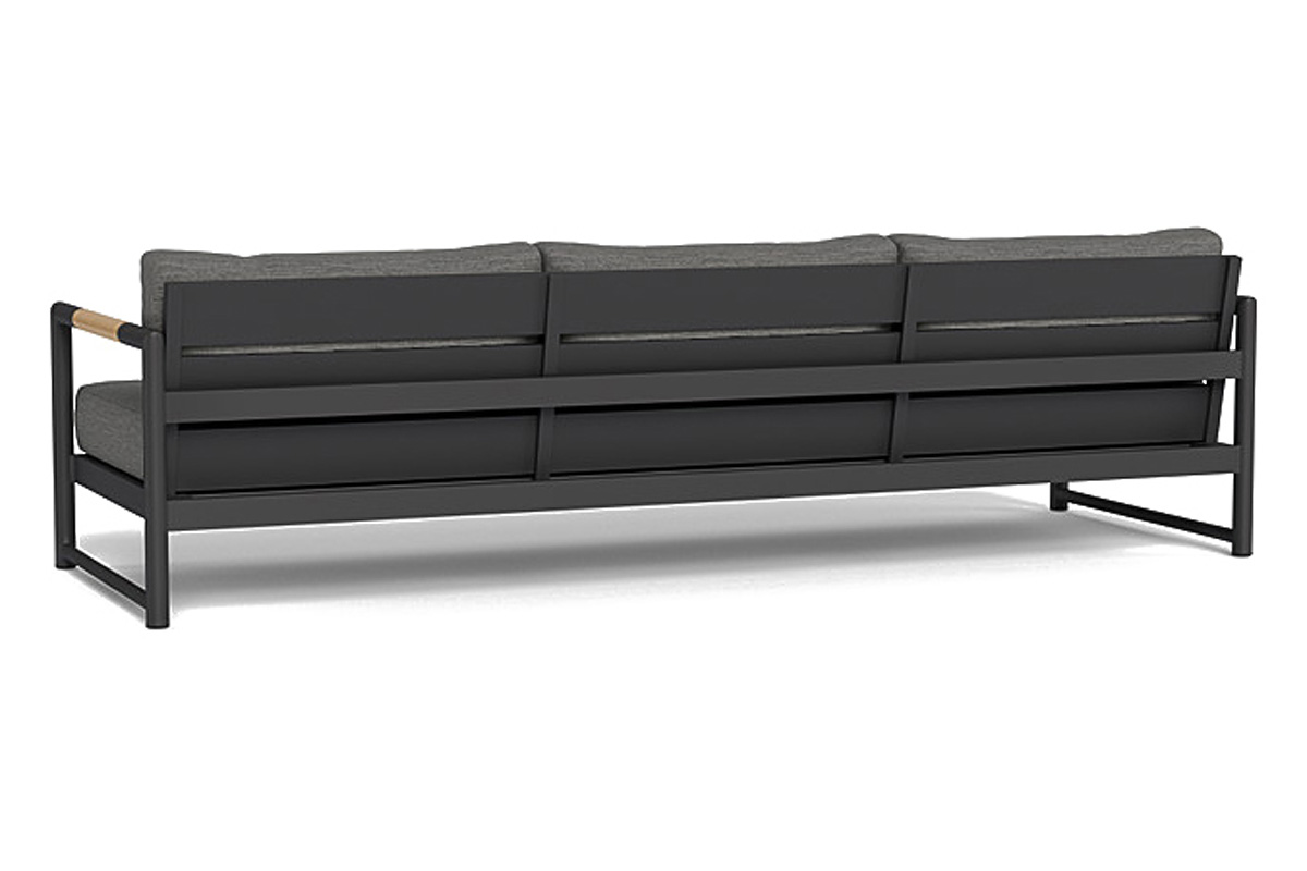 Harbour Breeze Xl 3 Seat Sofa - Aluminum Asteroid, Cast Slate