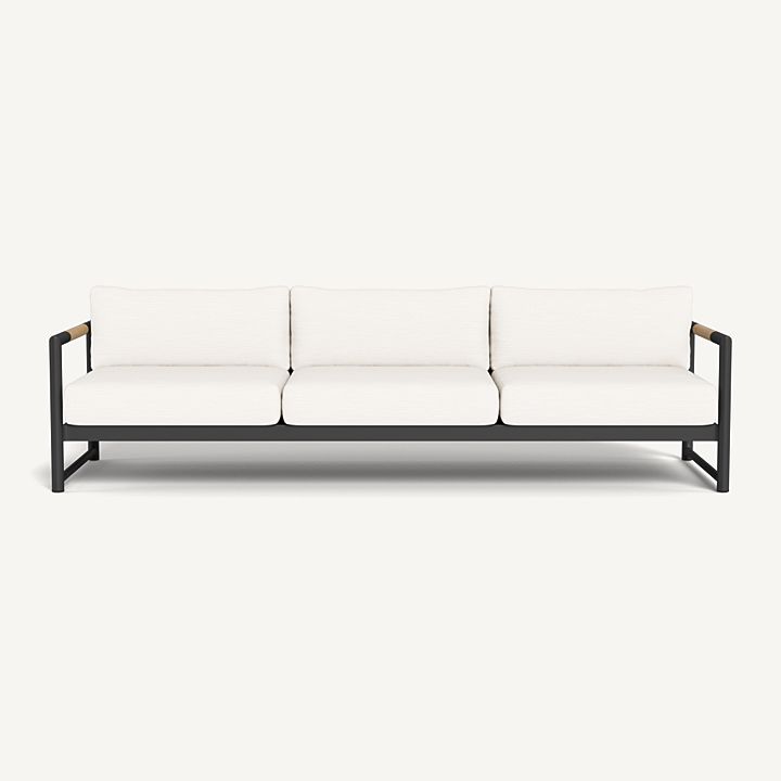Harbour Breeze Xl Aluminum 3 Seat Sofa