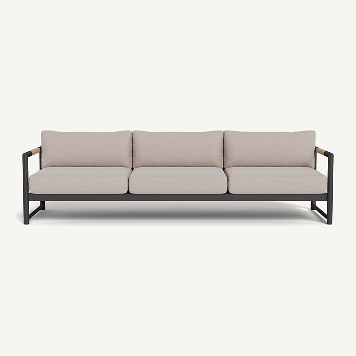 Harbour Breeze Xl Aluminum 3 Seat Sofa