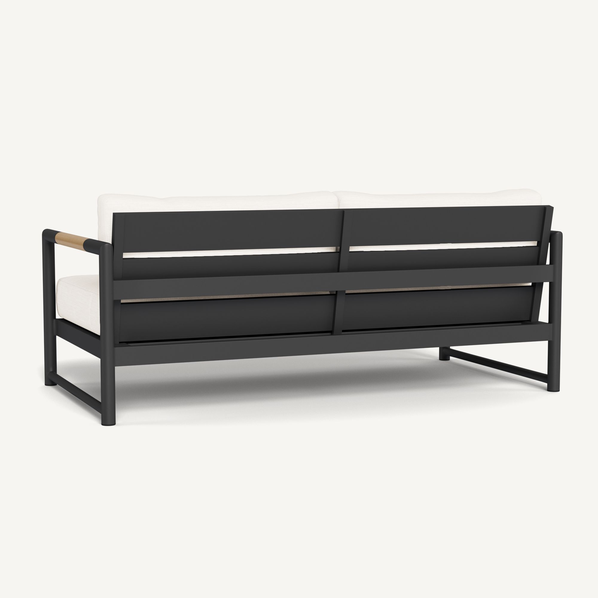 Harbour Breeze Xl Aluminum 2 Seat Sofa - Aluminum Asteroid / Lisos Piedra