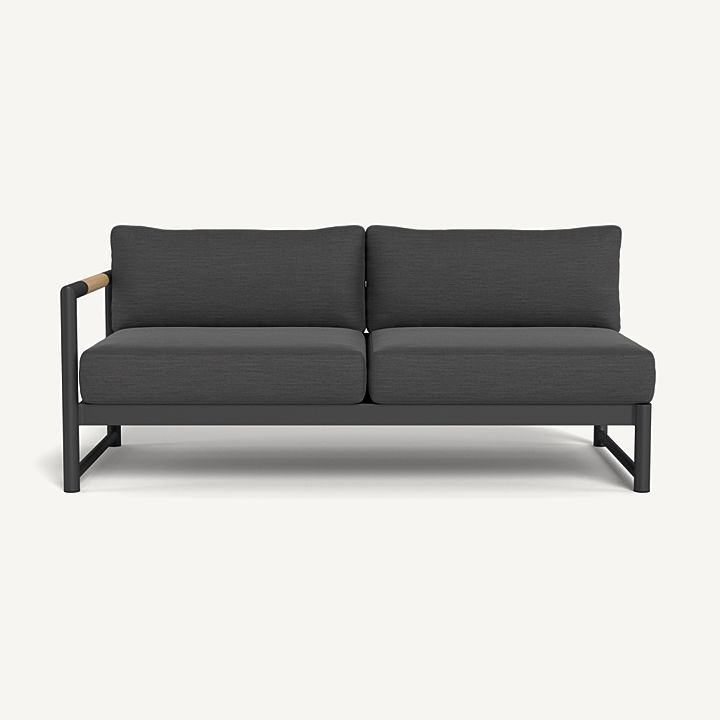 Harbour Breeze Xl Aluminum 2 Seat 1 Arm Left