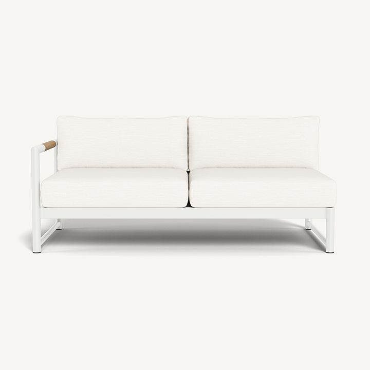 Harbour Breeze Xl Aluminum 2 Seat 1 Arm Left
