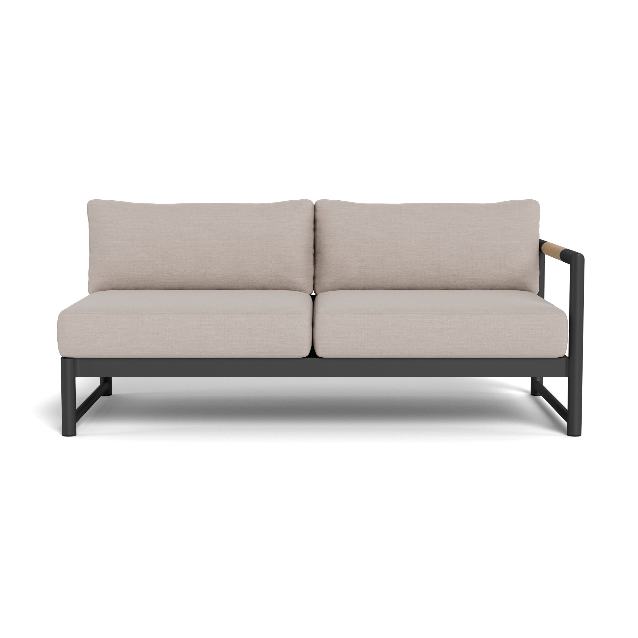 Harbour Breeze Xl Aluminum 2 Seat 1 Arm Right