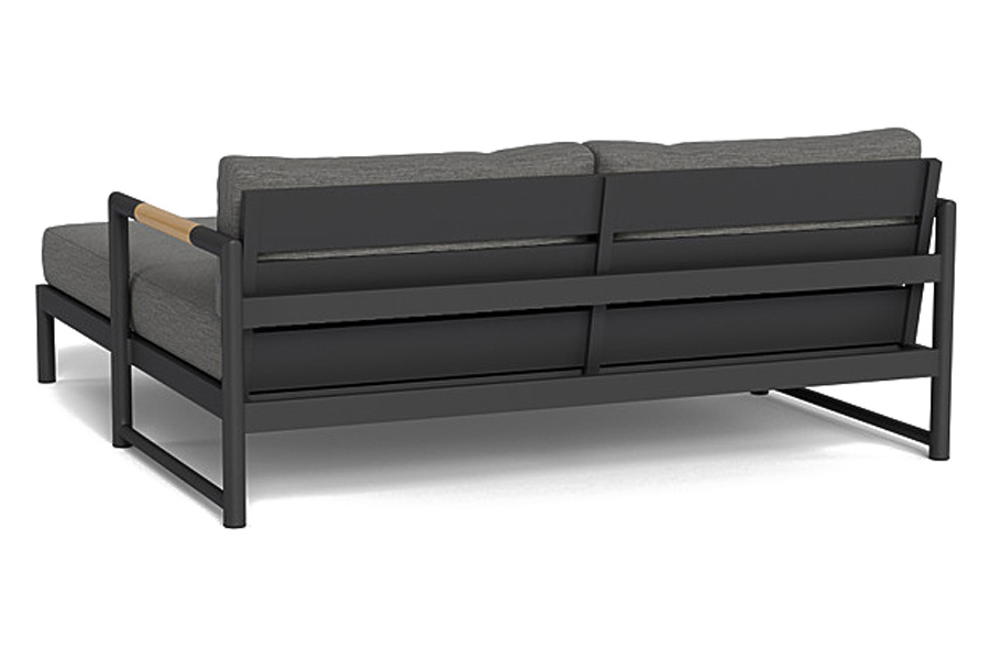 Harbour Breeze Xl Daybed - Aluminum Asteroid, Copacabana Sand