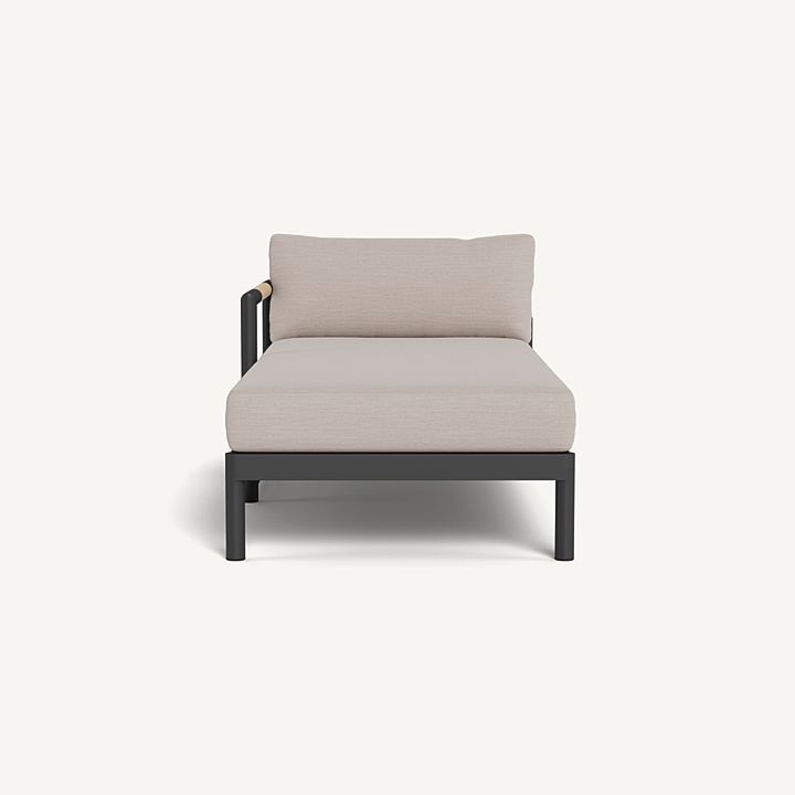 Harbour Breeze Xl Aluminum Chaise Left